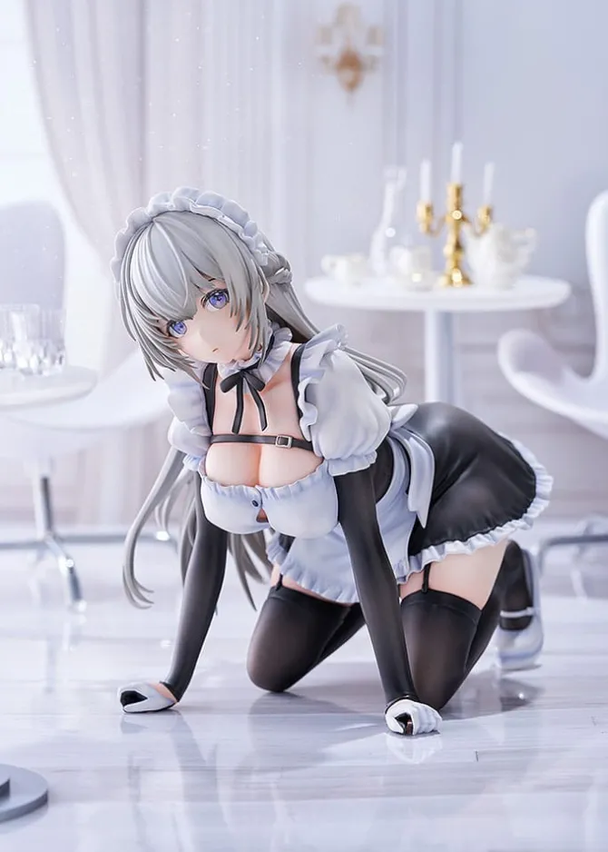 Original Character - Maid Maison Too Shiraishi Statue / illustration by Io Haori: DMM Factory