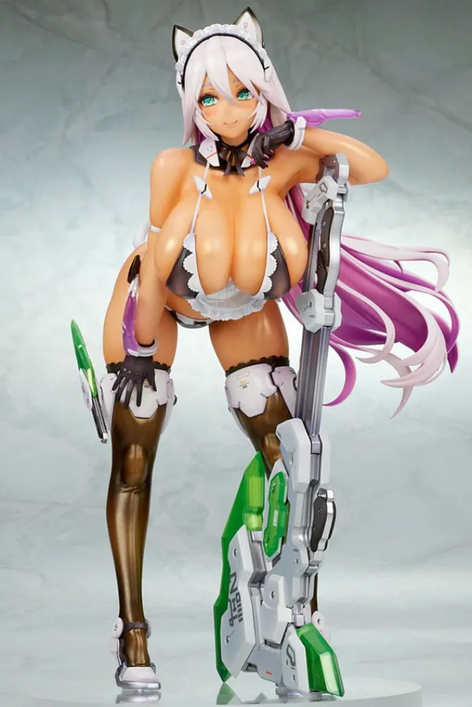 Original Character - Meido-Busou Statue / Ax Experimental Equipment Version: Ques Q