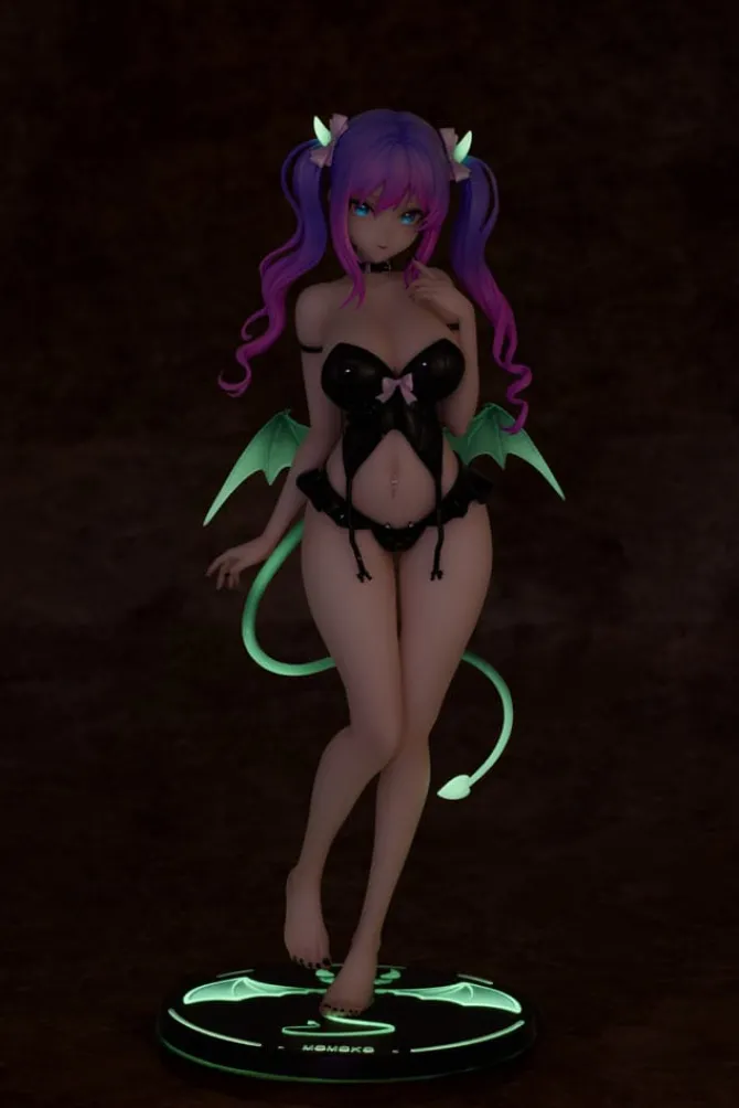 Original Character - Momoko-chan Statue / Glowing Succubus: Fancam