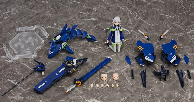 Original Character - Navy Field 152 Act Mode Plastic Model Kit / Mio & Type15 Ver.: Good Smile Compa