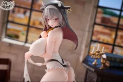 Original Character - Nyuugyuu Sister Ouko Statue / illustration by Biya