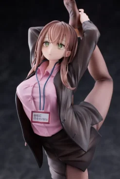 Original Character - OL-chan Statue / Who Doesn't Want to Go to Work Pink Ver. Deluxe Edition: Magi