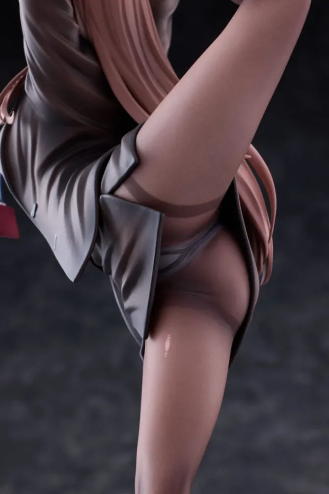 Original Character - OL-chan Statue / Who Doesn't Want to Go to Work Pink Ver. Deluxe Edition: Magi