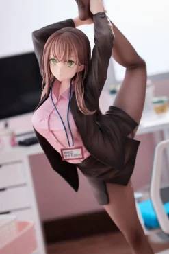 Original Character - OL-chan Statue / Who Doesn't Want to Go to Work Pink Ver. Deluxe Edition: Magi