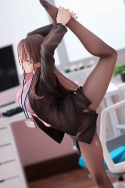 Original Character - OL-chan Statue / Who Doesn't Want to Go to Work Pink Ver. Deluxe Edition: Magi