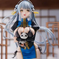 Original Character - Panda-chan Statue / China dress Ver. - Sencha Illustration: Union Creative