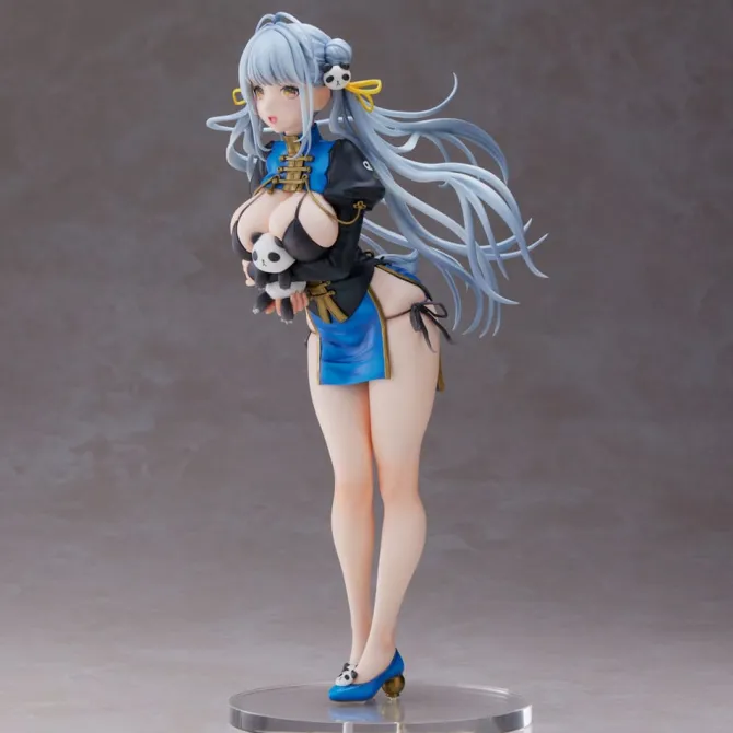 Original Character - Panda-chan Statue / China dress Ver. - Sencha Illustration: Union Creative