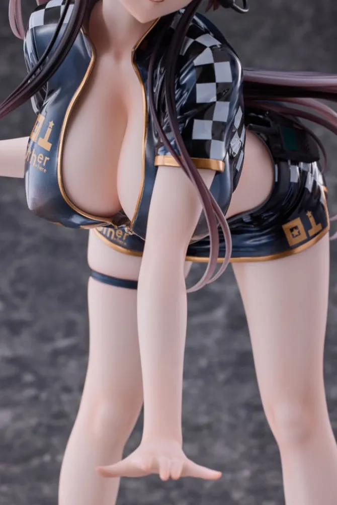 Original Character - Racing Girl Kurumizawa Statue: PartyLook