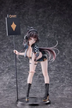 Original Character - Racing Girl Kurumizawa Statue: PartyLook