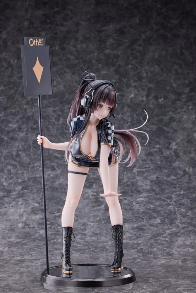 Original Character - Racing Girl Kurumizawa Statue: PartyLook
