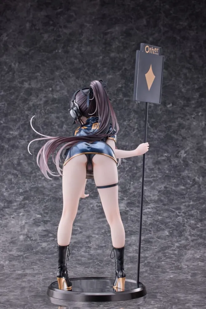 Original Character - Racing Girl Kurumizawa Statue: PartyLook