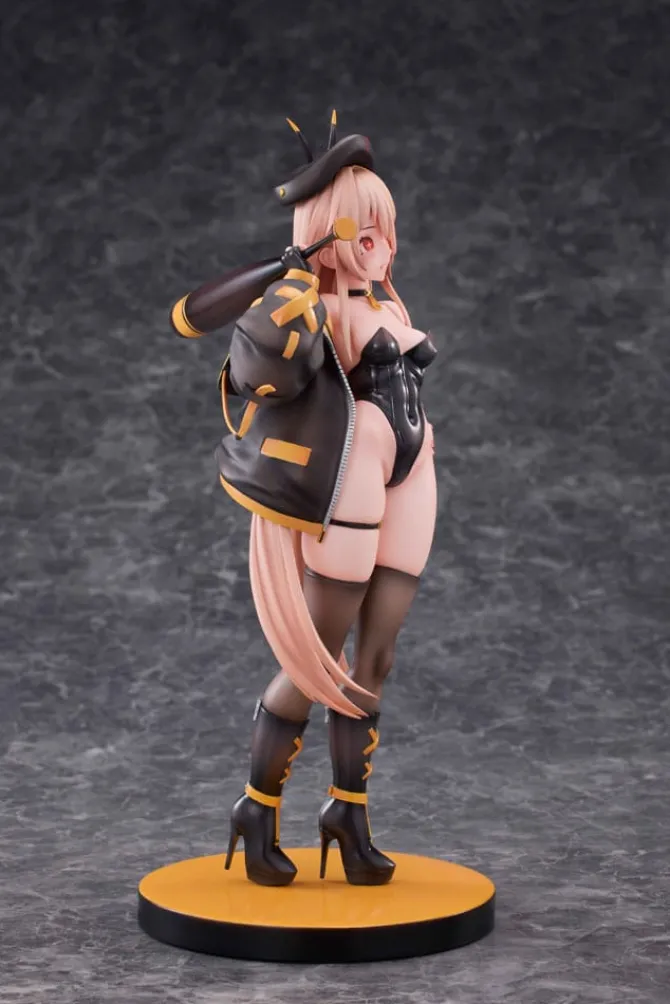 Original Character - Rainbow Nanohana Hoshi Statue / illustration by StarCat: Hobby Sakura