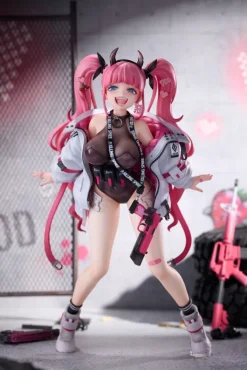 Original Character - Rampaging Twin-tail Arisa Statue: Bibi Buttons
