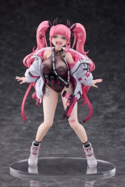Original Character - Rampaging Twin-tail Arisa Statue: Bibi Buttons