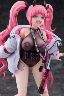 Original Character - Rampaging Twin-tail Arisa Statue: Bibi Buttons