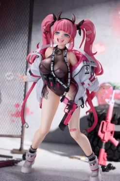 Original Character - Rampaging Twin-tail Arisa Statue: Bibi Buttons