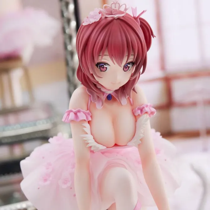 Original Character - Red Hair Girl Statue / Anmi Illustration - Flamingo Ballet: Union Creative