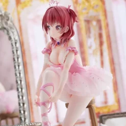 Original Character - Red Hair Girl Statue / Anmi Illustration - Flamingo Ballet: Union Creative