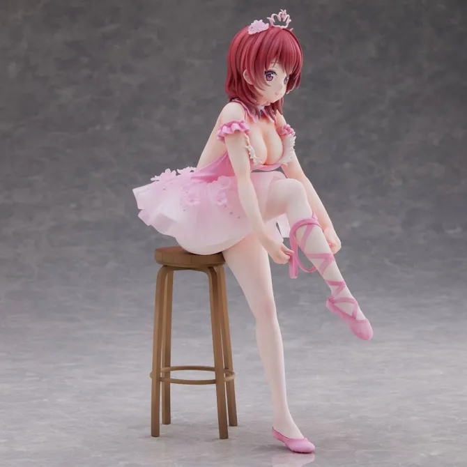Original Character - Red Hair Girl Statue / Anmi Illustration - Flamingo Ballet: Union Creative