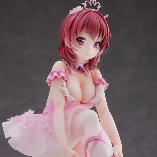 Original Character - Red Hair Girl Statue / Anmi Illustration - Flamingo Ballet: Union Creative