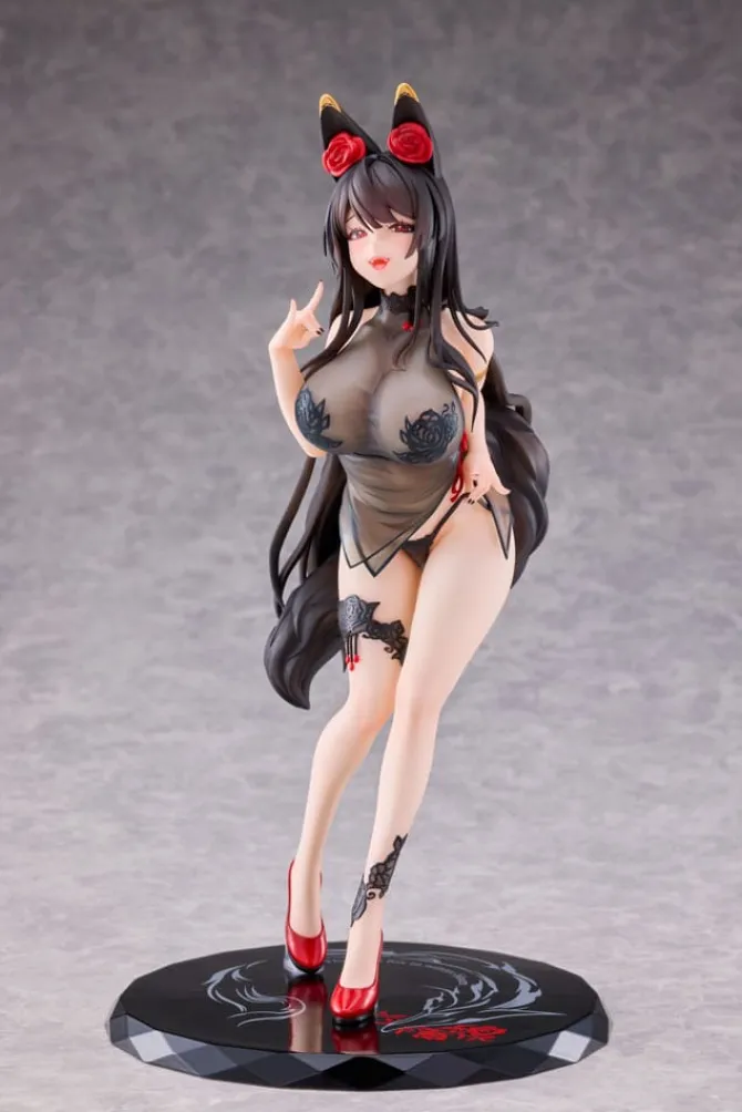 Original Character - Rose Fox Girl Blooming in Midwinter Statue / Illustrated by TACCO: Maxcute