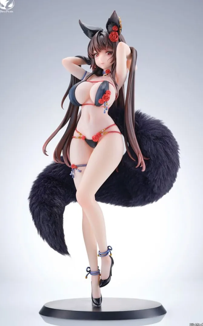 Original Character - Rose Statue / illustration by TACCO: BearPanda