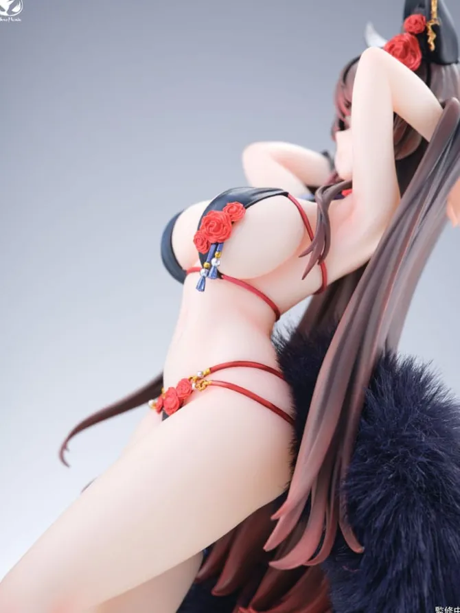 Original Character - Rose Statue / illustration by TACCO: BearPanda