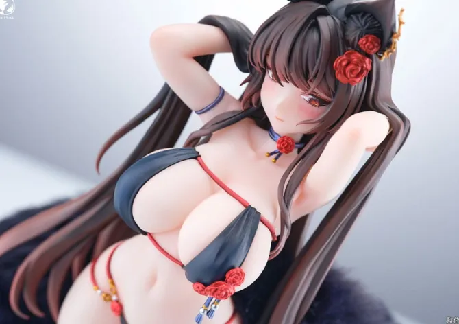 Original Character - Rose Statue / illustration by TACCO: BearPanda