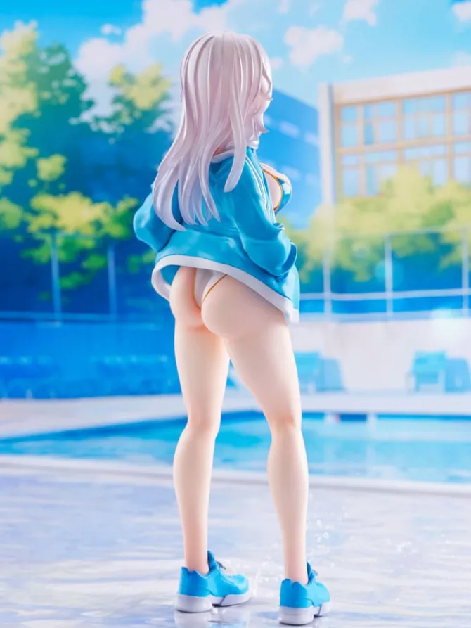 Original Character - Sakura Tsundere Manager Komari Statue: KoiKoi