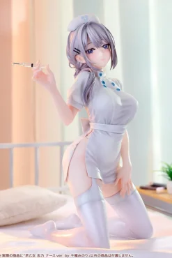 Original Character - Saotome Shino Statue / Nurse Ver. - Illustration by Minori Chigusa: Kotobukiya
