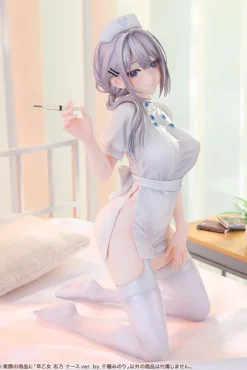 Original Character - Saotome Shino Statue / Nurse Ver. - Illustration by Minori Chigusa: Kotobukiya