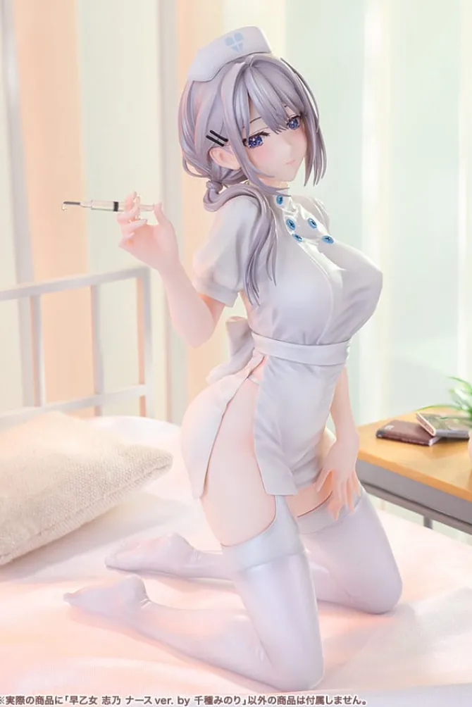 Original Character - Saotome Shino Statue / Nurse Ver. - Illustration by Minori Chigusa: Kotobukiya
