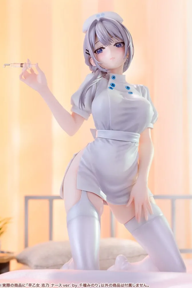 Original Character - Saotome Shino Statue / Nurse Ver. - Illustration by Minori Chigusa: Kotobukiya