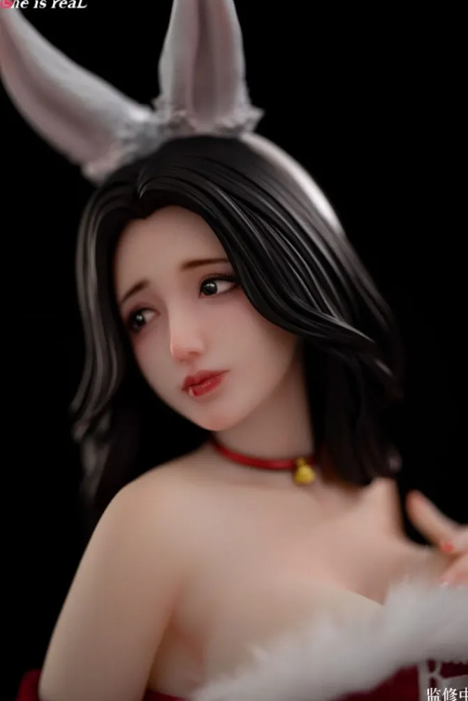 Original Character - She is real Rou Kou Re Re Zi Statue: BearPanda