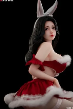 Original Character - She is real Rou Kou Re Re Zi Statue: BearPanda