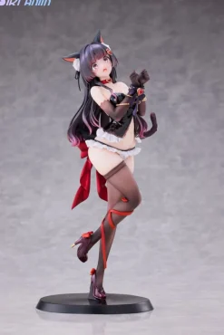 Original Character - Shibarare Cat Ruhuna-chan Statue / Deluxe Edition: SIKI ANIM