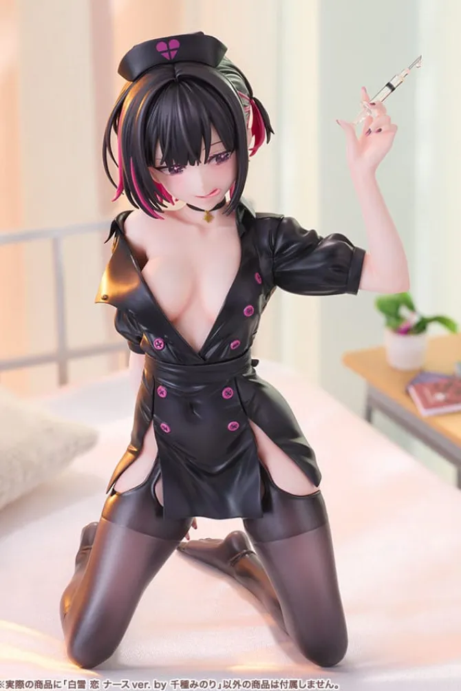 Original Character - Shirayuki Ren Statue / Nurse Ver. - Illustration by Minori Chigusa: Kotobukiya