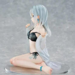 Original Character - Silver-Haired Statue / by Fuumi Illustration - Girl Sky Blue Morning Special Ou