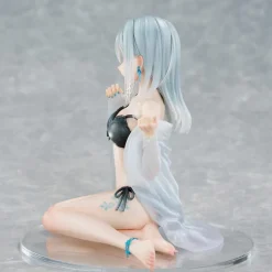 Original Character - Silver-Haired Statue / by Fuumi Illustration - Girl Sky Blue Morning Special Ou