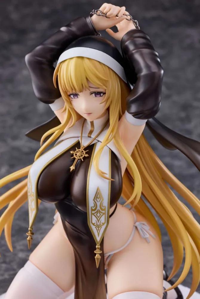 Original Character - Sister Priscilla Statue: DampLiquid