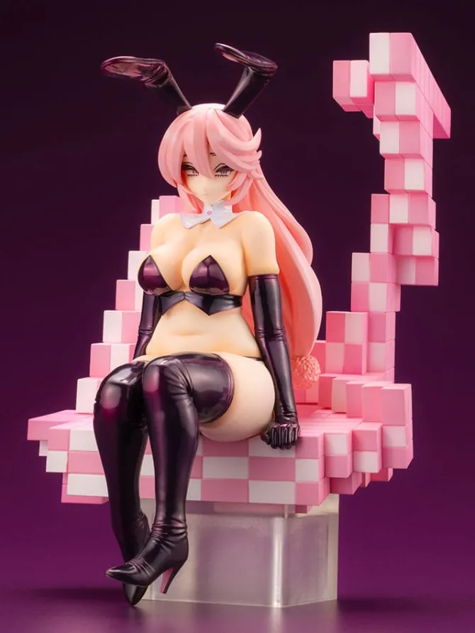 Original Character - Sitting Bunny Statue / Trick Bunnies - Illustration by Kafun: Kotobukiya