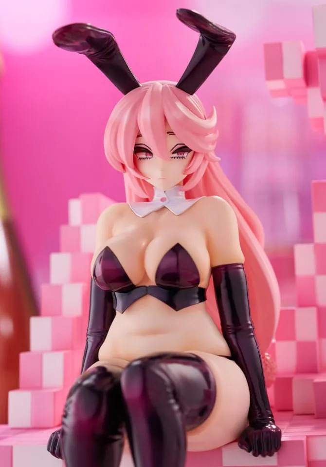 Original Character - Sitting Bunny Statue / Trick Bunnies - Illustration by Kafun: Kotobukiya