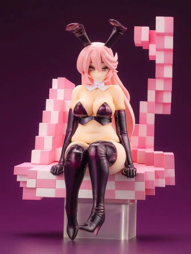 Original Character - Sitting Bunny Statue / Trick Bunnies - Illustration by Kafun: Kotobukiya