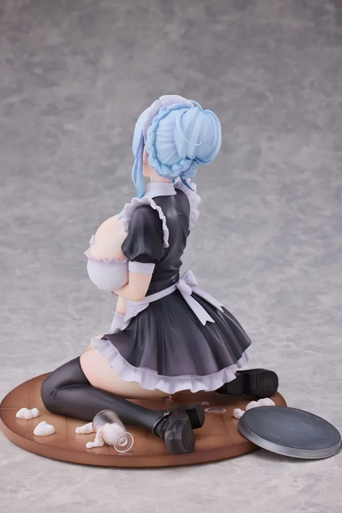 Original Character - Snow Woman Yukino Mifuyu Statue / Bonus Limited Edition Yukino Maid Ver.: PinkM