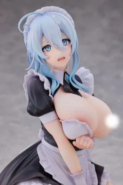 Original Character - Snow Woman Yukino Mifuyu Statue / Bonus Limited Edition Yukino Maid Ver.: PinkM