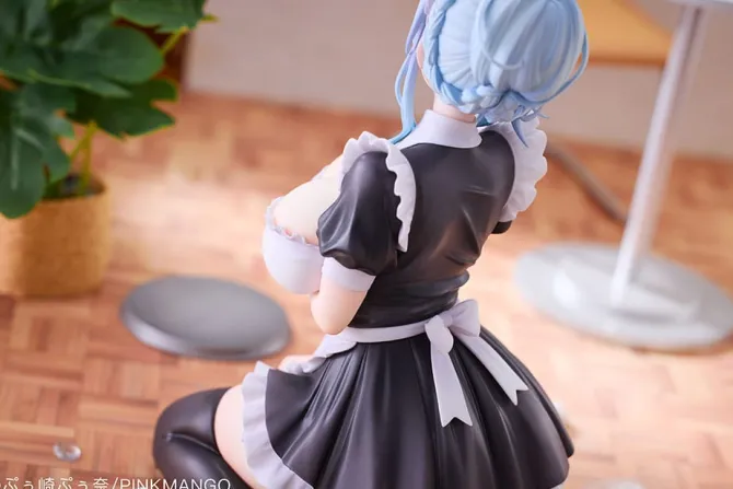 Original Character - Snow Woman Yukino Mifuyu Statue / Bonus Limited Edition Yukino Maid Ver.: PinkM
