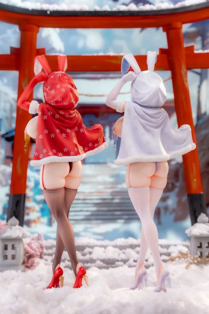 Original Character - Snow Statue / Bunny Illustrated by Mataro Deluxe Ver.: PartyLook
