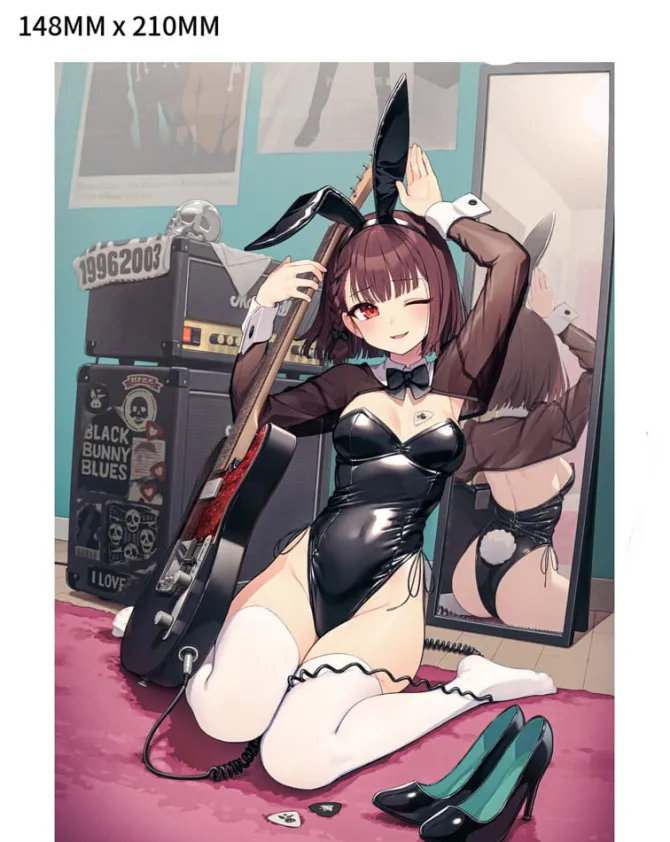 Original Character - Tale Bunny Aya Statue / Illustration by Kaito: Magi Arts