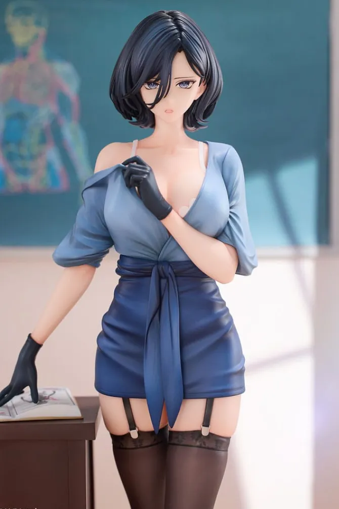 Original Character - Toutotsu ni Nugidasu Tennen Bijutsu Kyoushi Rumi Statue / Illustration by Keso