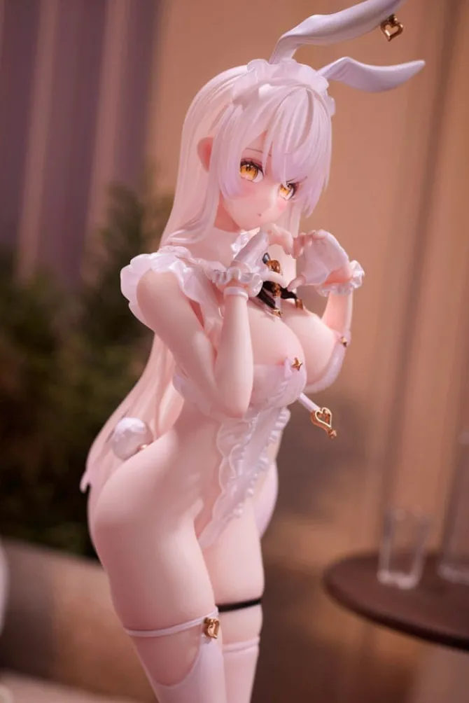 Original Character - White Bunny Lucillei Statue / by Kedama Tamano: Lastzdesign